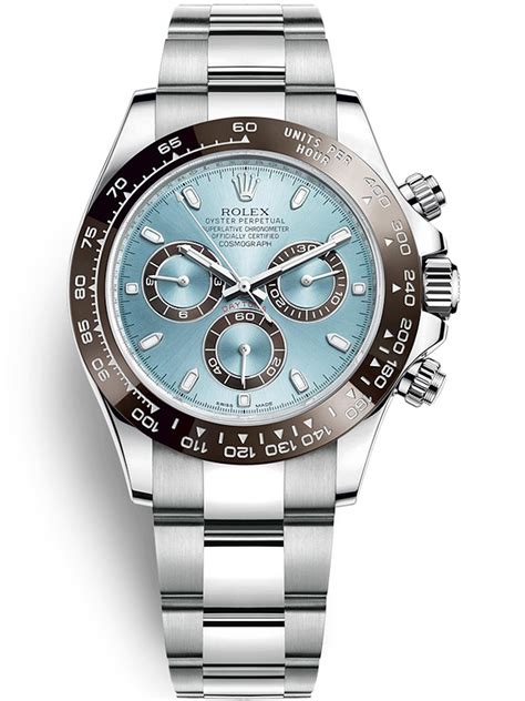 daytona blue ice|rolex platinum daytona retail price.